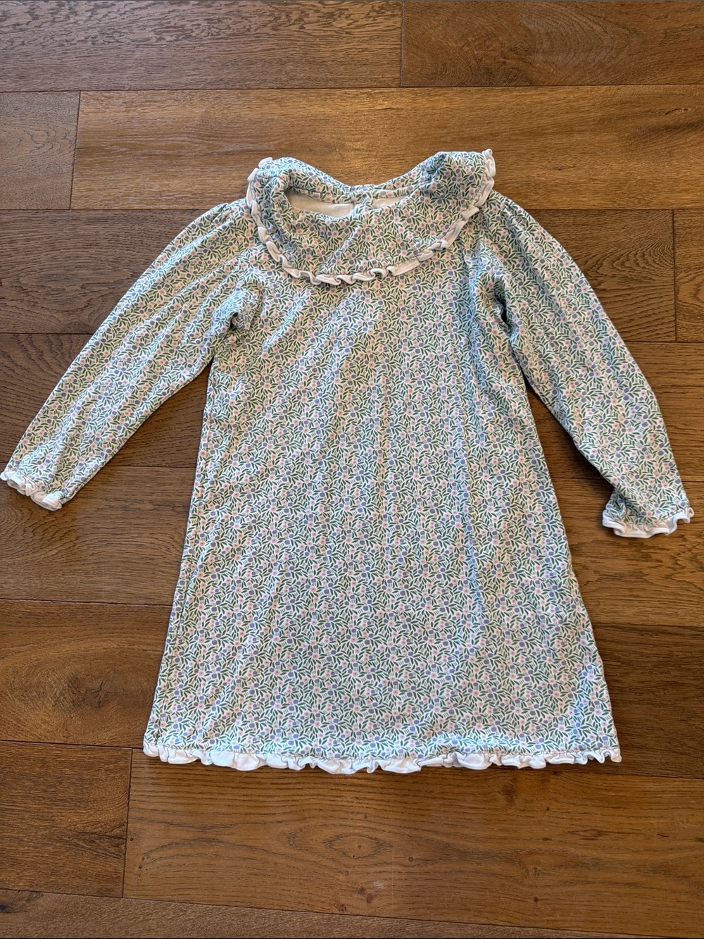 Lila + Hayes Floral Ruffle Dress - 8